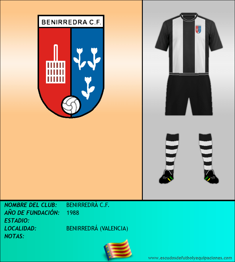Escudo de BENIRREDRÀ C.F.