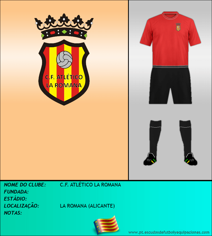 Escudo de C.F. ATLÉTICO LA ROMANA