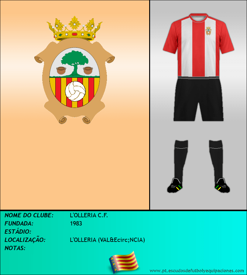 Escudo de L'OLLERIA C.F.