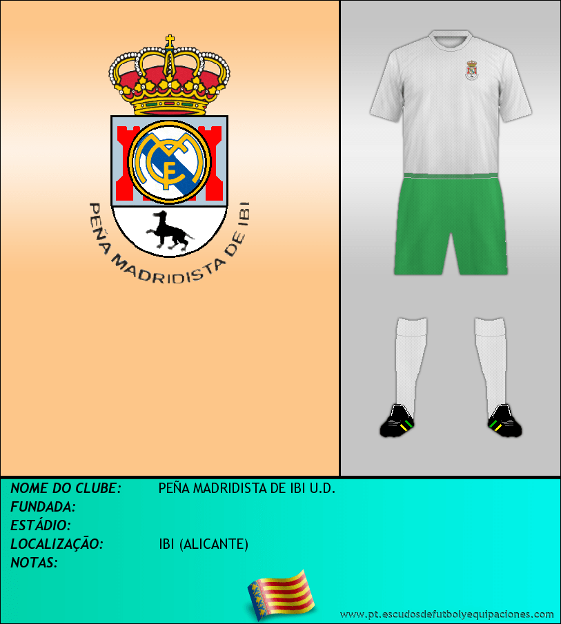 Escudo de PEÑA MADRIDISTA DE IBI U.D.