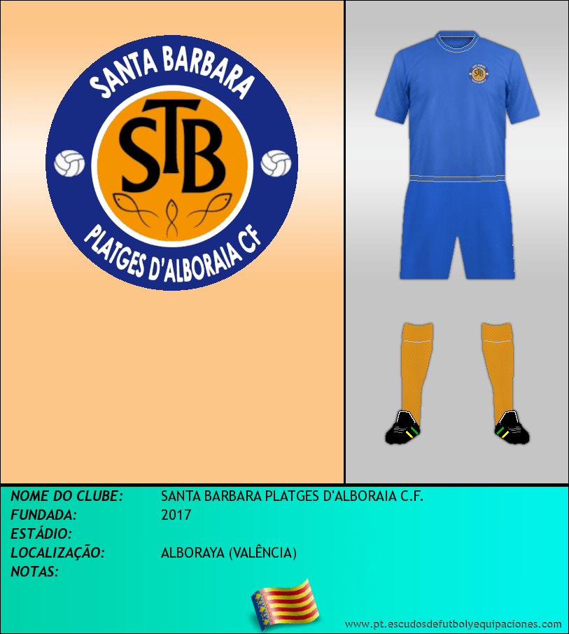 Escudo de SANTA BARBARA PLATGES D'ALBORAIA C.F.