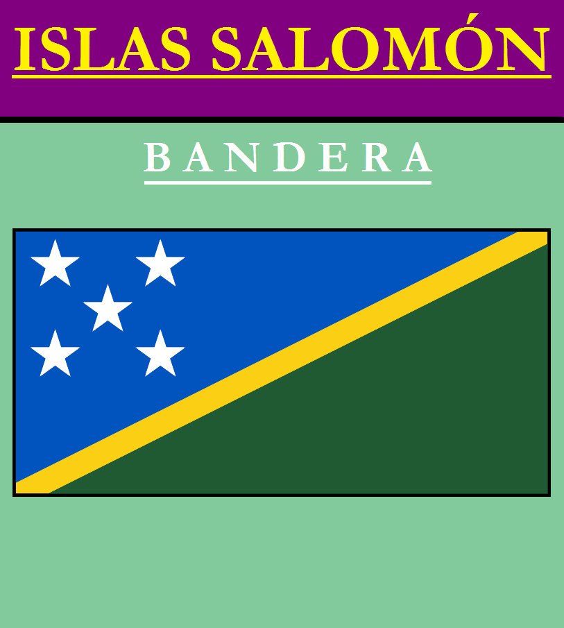 Escudo de BANDERA DE ISLAS SALOMÓN
