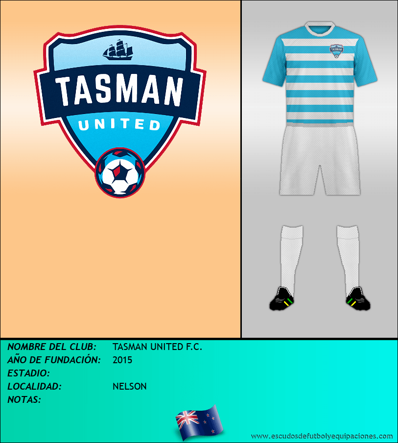 Escudo de TASMAN UNITED F.C.
