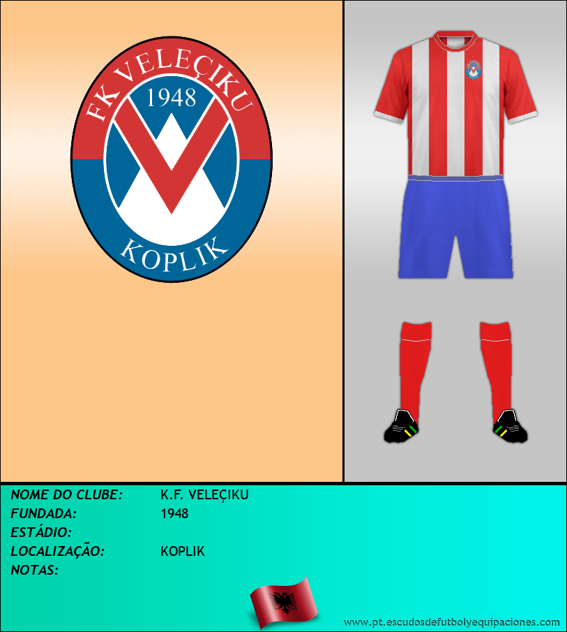 Escudo de K.F. VELEÇIKU