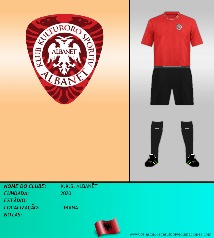 Escudo de K.K.S. ALBANËT