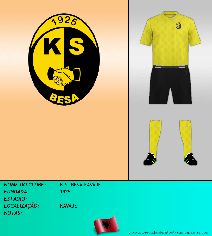 Escudo de K.S. BESA KAVAJË