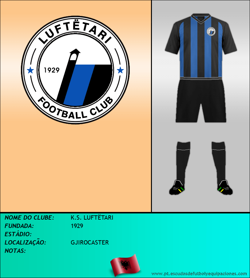 Escudo de K.S. LUFTËTARI