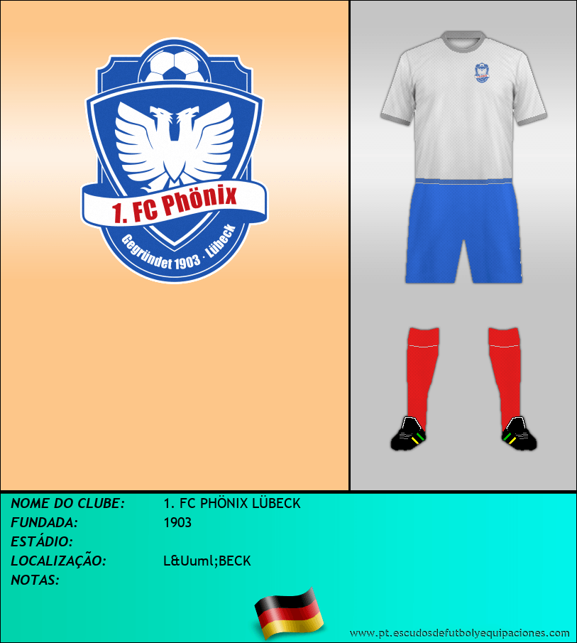 Escudo de 1. FC PHÖNIX LÜBECK