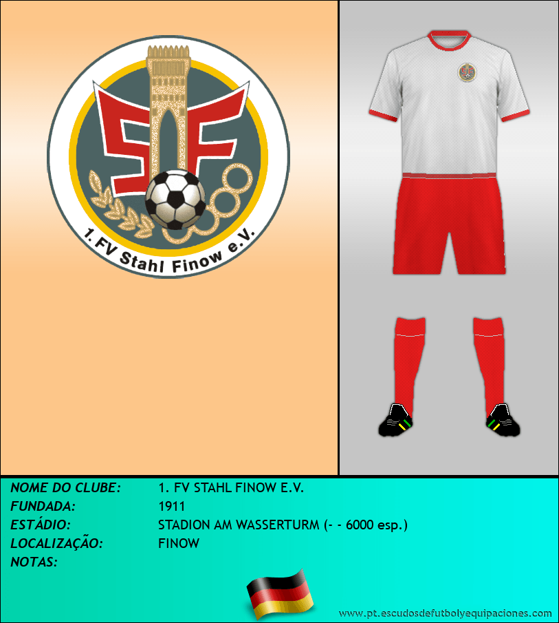 Escudo de 1. FV STAHL FINOW E.V.