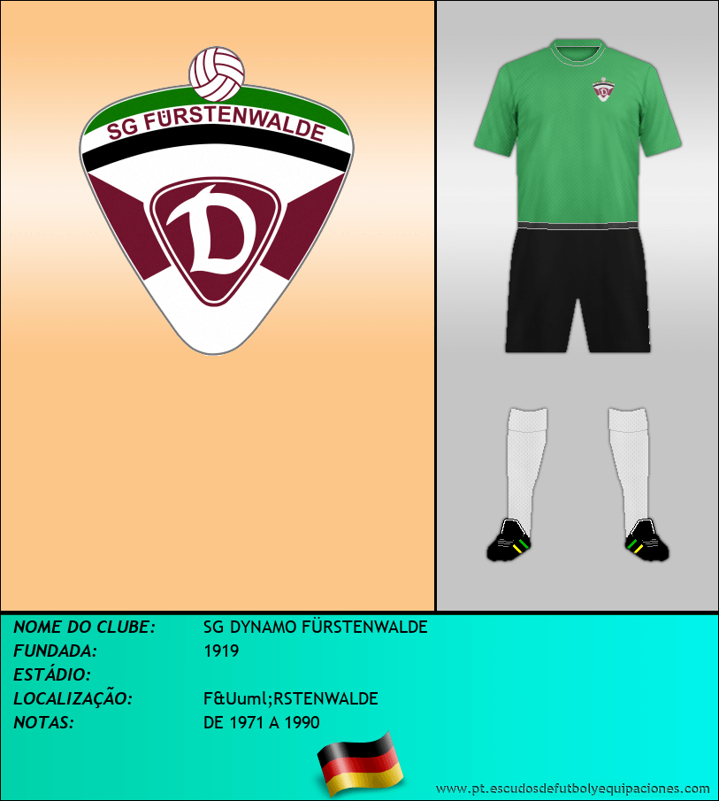 Escudo de SG DYNAMO FÜRSTENWALDE