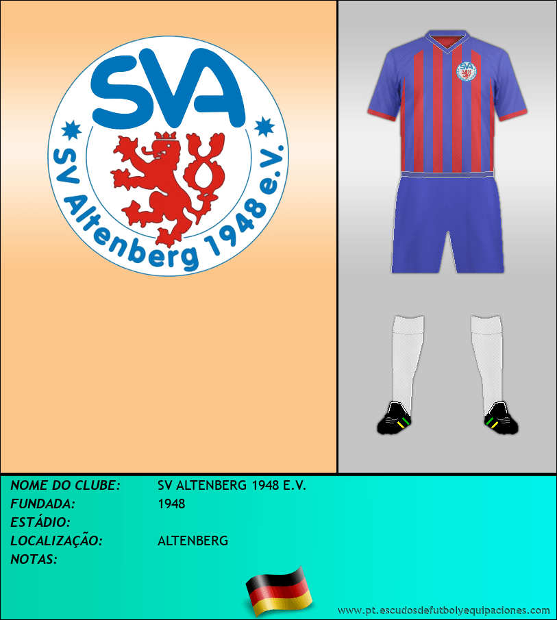 Escudo de SV ALTENBERG 1948 E.V.