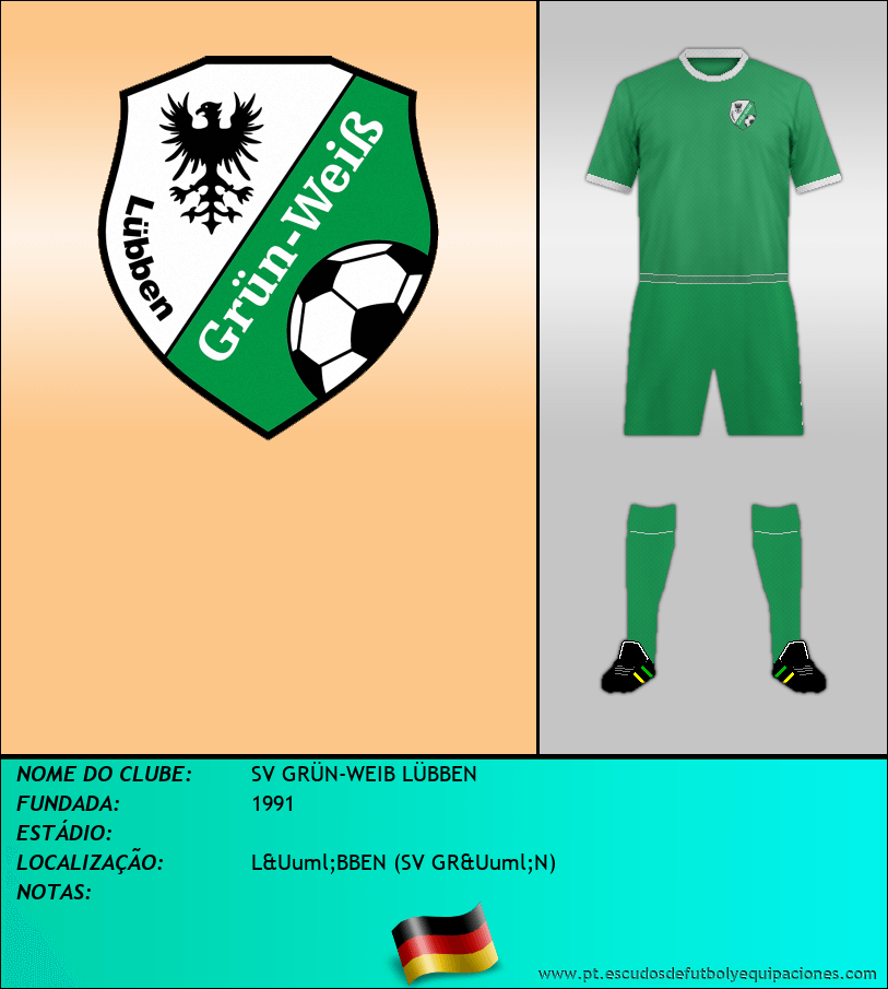 Escudo de SV GRÜN-WEIB LÜBBEN