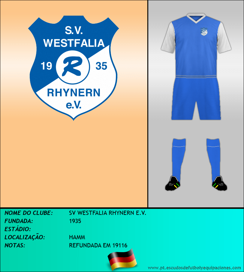 Escudo de SV WESTFALIA RHYNERN E.V.