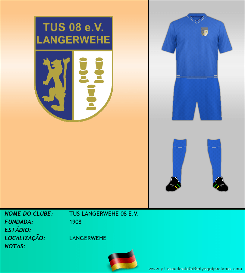 Escudo de TUS LANGERWEHE 08 E.V.