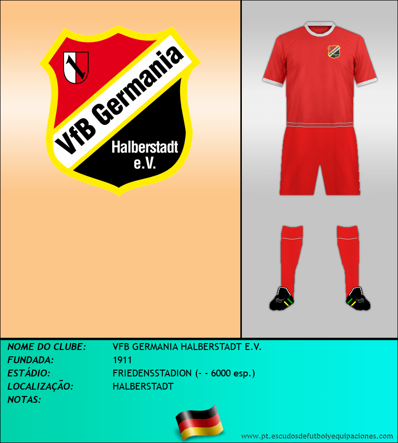 Escudo de VFB GERMANIA HALBERSTADT E.V.