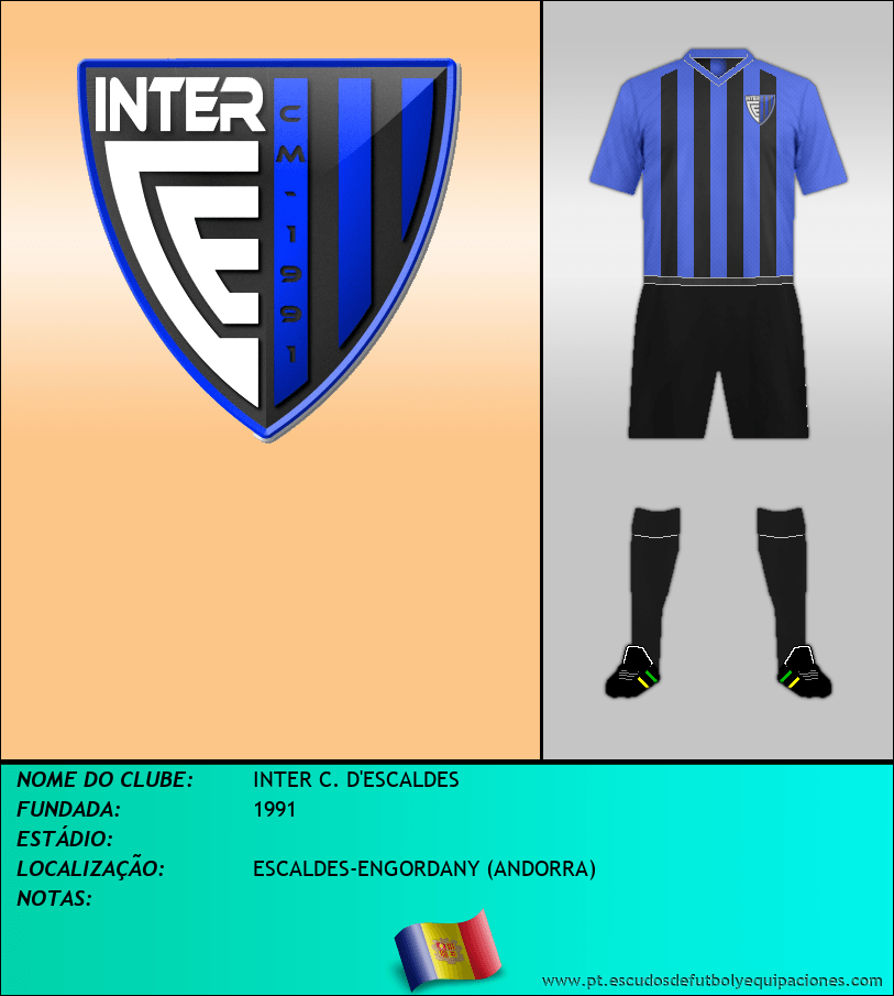 Escudo de INTER C. D'ESCALDES