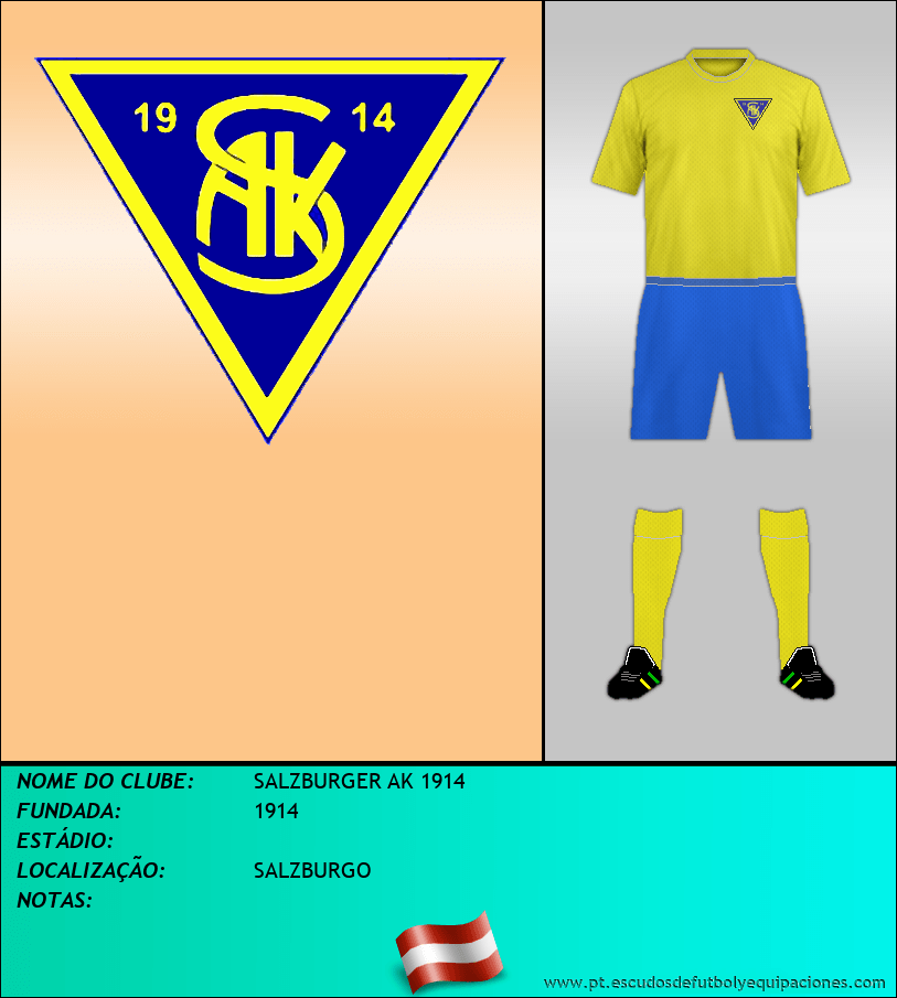 Escudo de SALZBURGER AK 1914