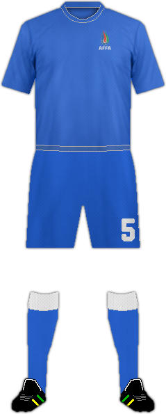 Equipación SELECCIÓN DE AZERBAIYÁN