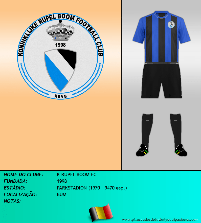 Escudo de K RUPEL BOOM FC