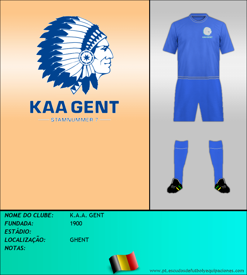 Escudo de K.A.A. GENT
