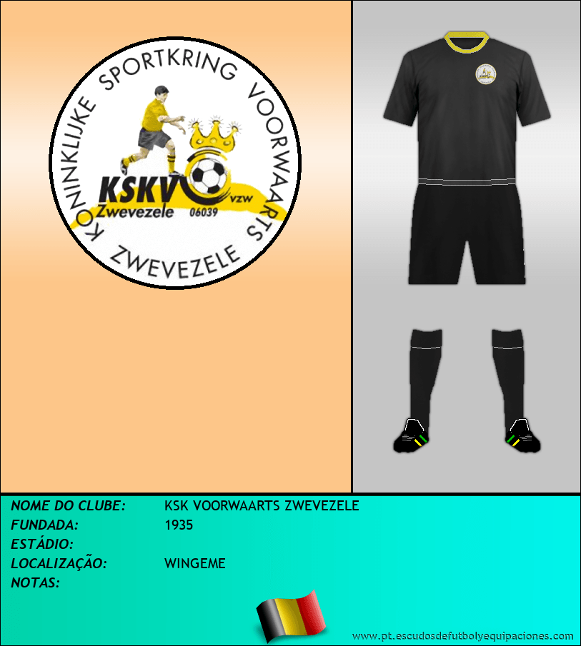 Escudo de KSK VOORWAARTS ZWEVEZELE