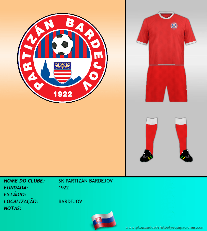 Escudo de SK PARTIZÁN BARDEJOV