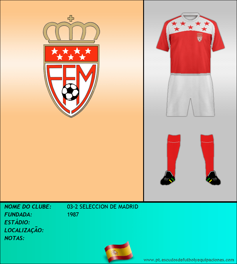 Escudo de 03-2 SELECCION DE MADRID