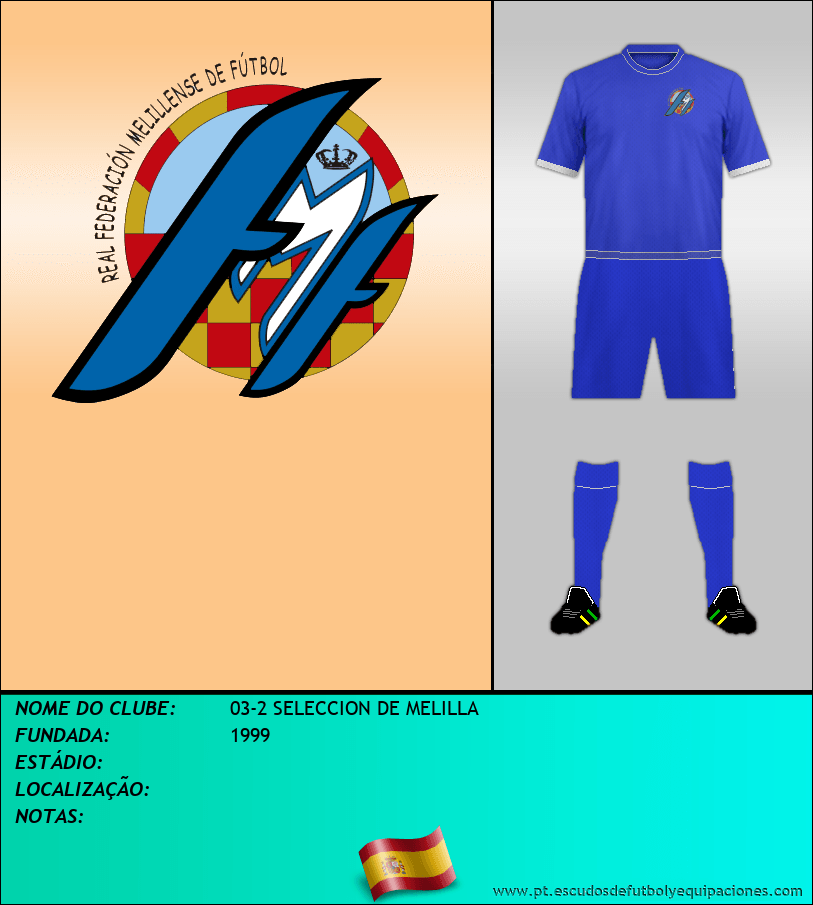 Escudo de 03-2 SELECCION DE MELILLA