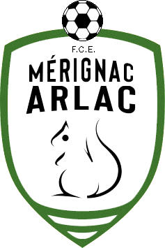Escudo de F.C.E. MÉRIGNAC ARLAC (FRANCIA)