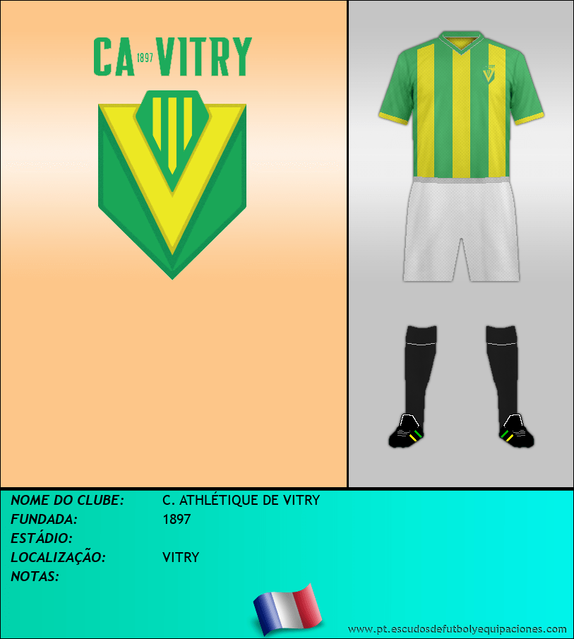 Escudo de C. ATHLÉTIQUE DE VITRY