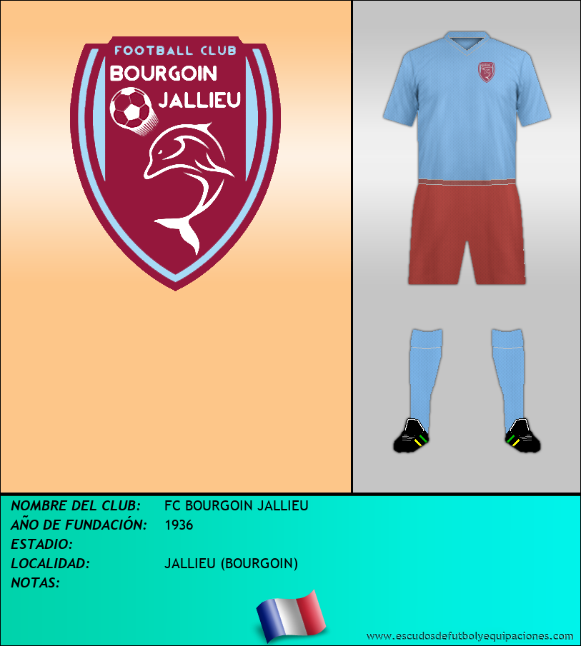 Escudo de FC BOURGOIN JALLIEU
