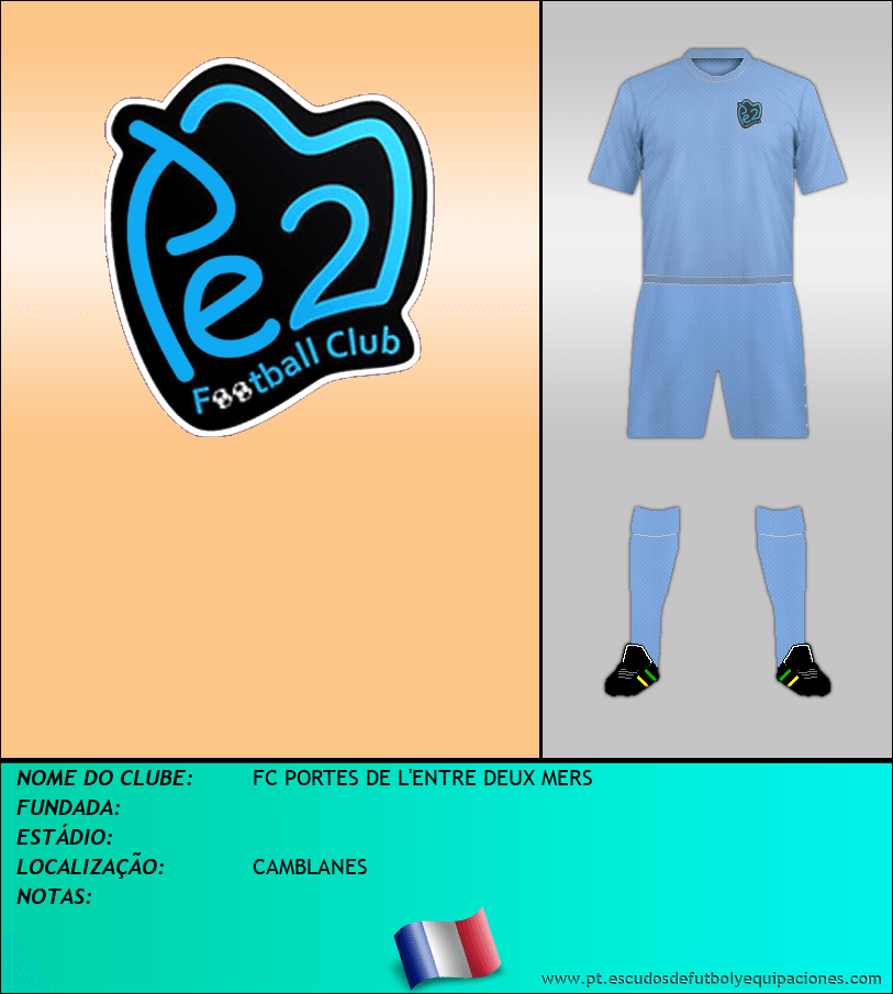 Escudo de FC PORTES DE L'ENTRE DEUX MERS