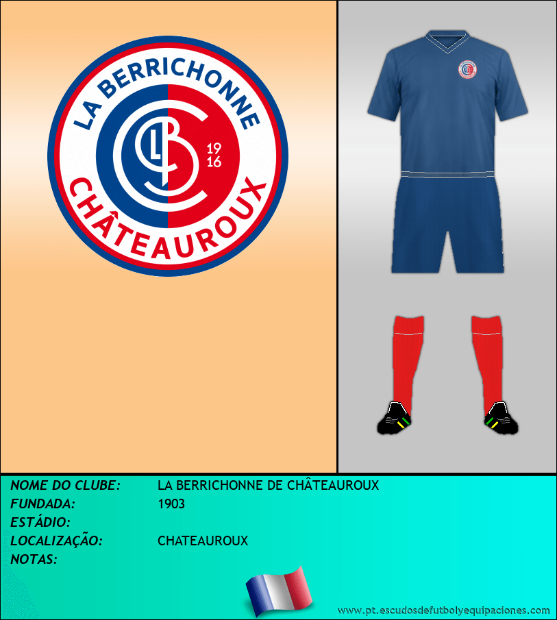 Escudo de LA BERRICHONNE DE CHÂTEAUROUX