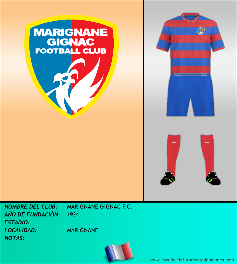 Escudo de MARIGNANE GIGNAC F.C.