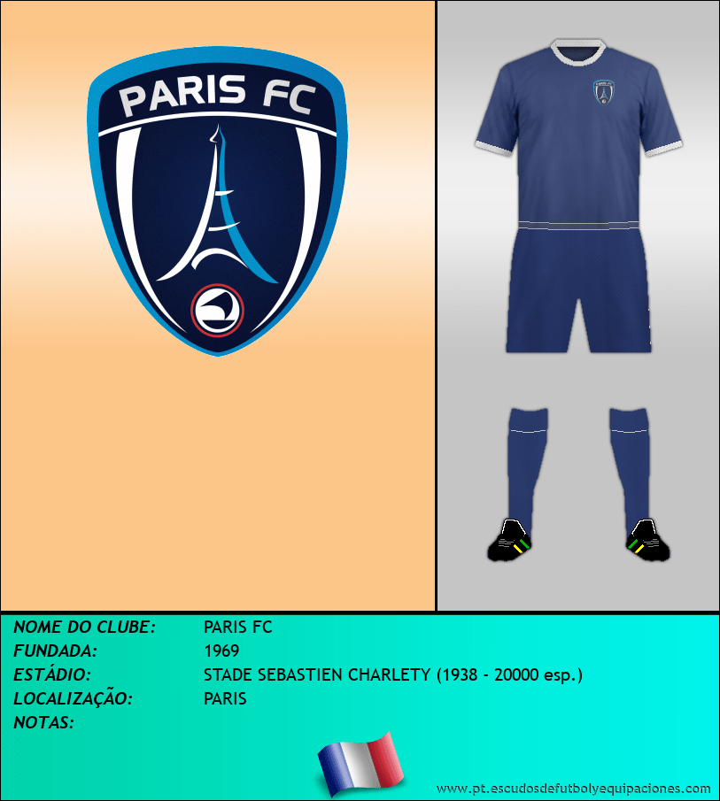 paris fc camiseta