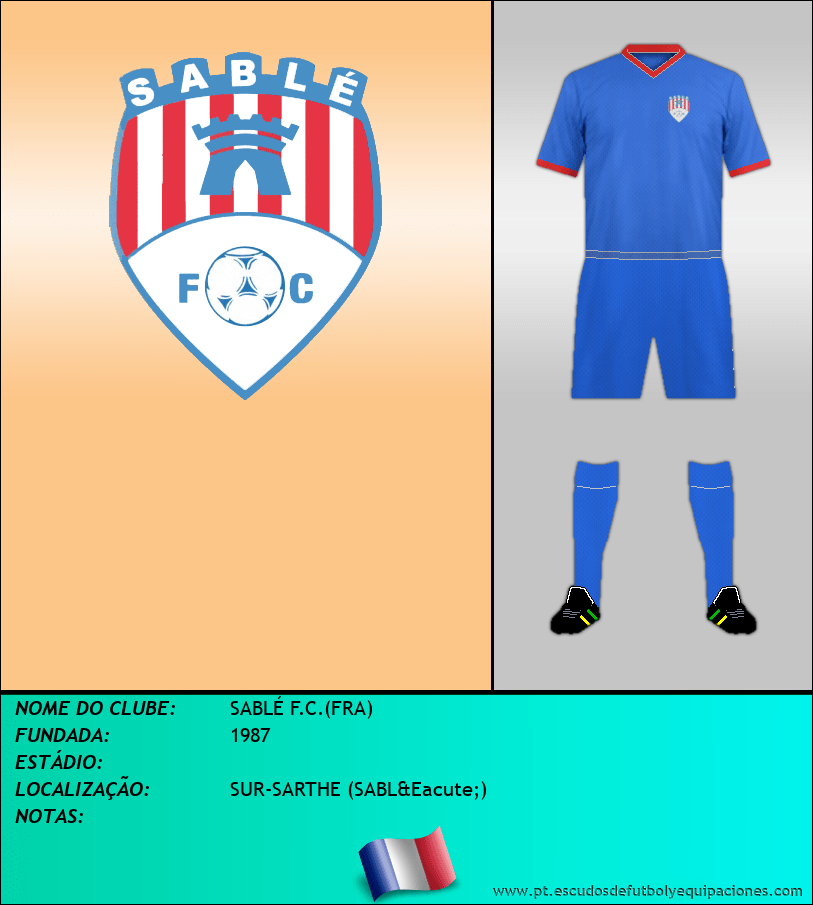 Escudo de SABLÉ F.C.(FRA)