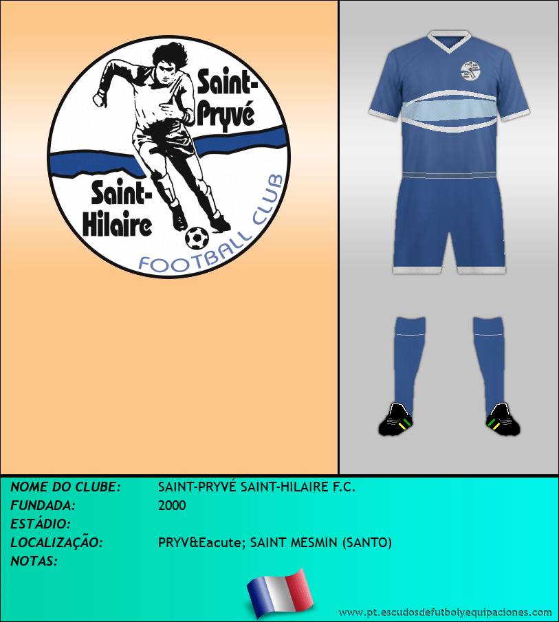 Escudo de SAINT-PRYVÉ SAINT-HILAIRE F.C.