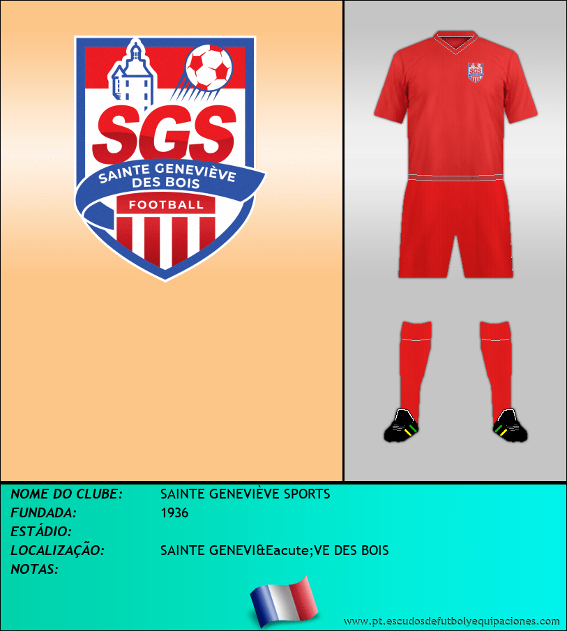 Escudo de SAINTE GENEVIÈVE SPORTS