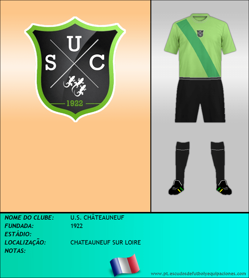 Escudo de U.S. CHÂTEAUNEUF