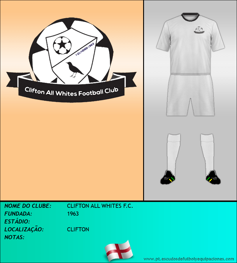 Escudo de CLIFTON ALL WHITES F.C.