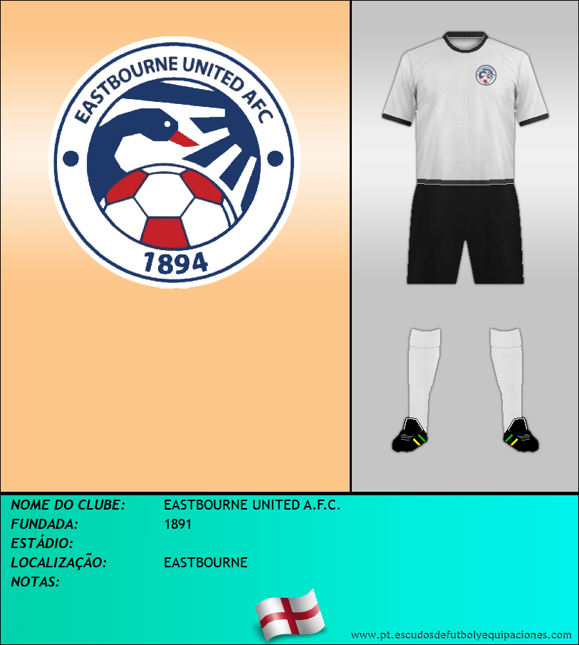 Escudo de EASTBOURNE UNITED A.F.C.