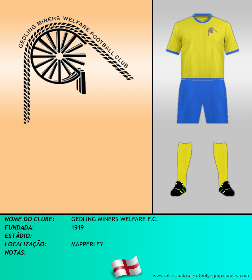 Escudo de GEDLING MINERS WELFARE F.C.