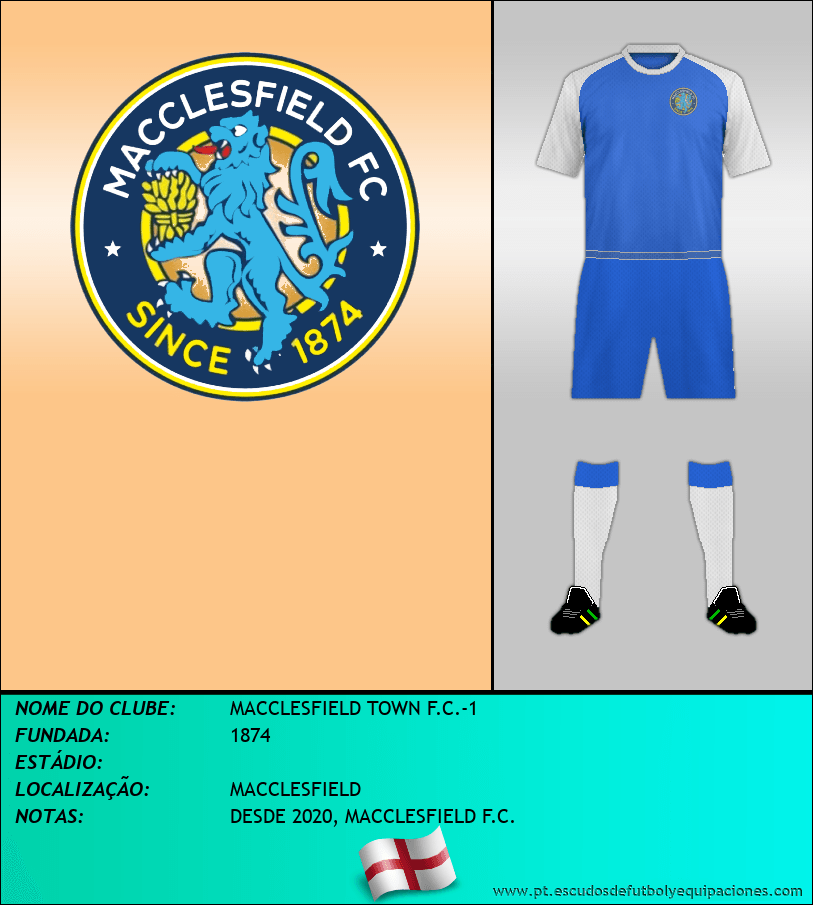 Escudo de MACCLESFIELD TOWN F.C.-1