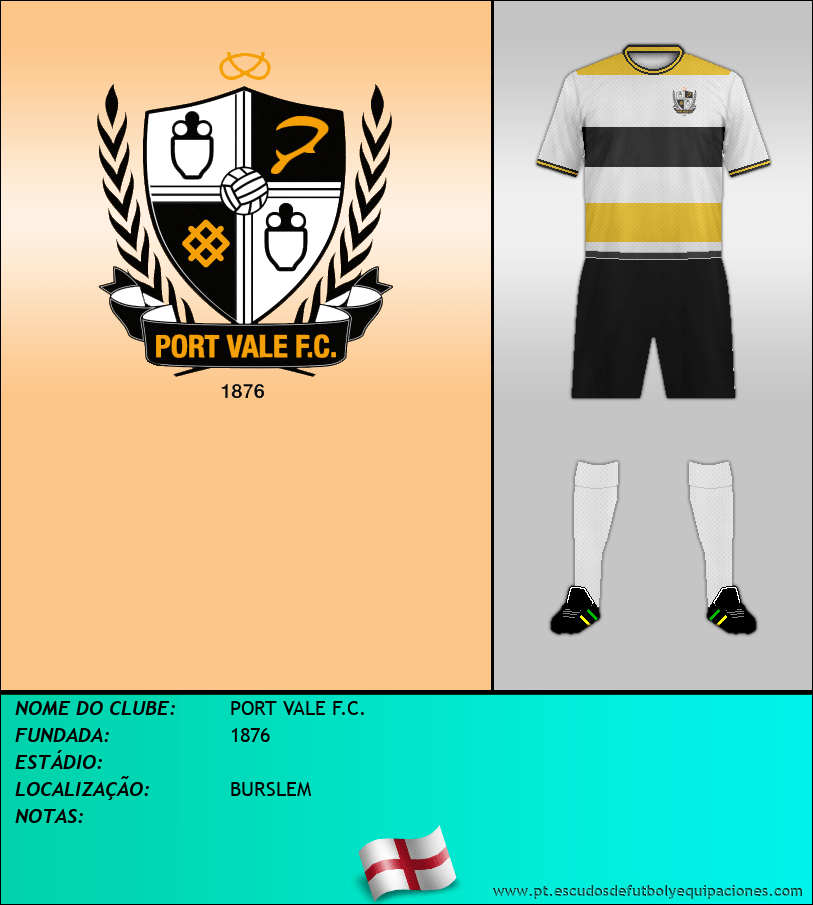 Escudo de PORT VALE F.C.