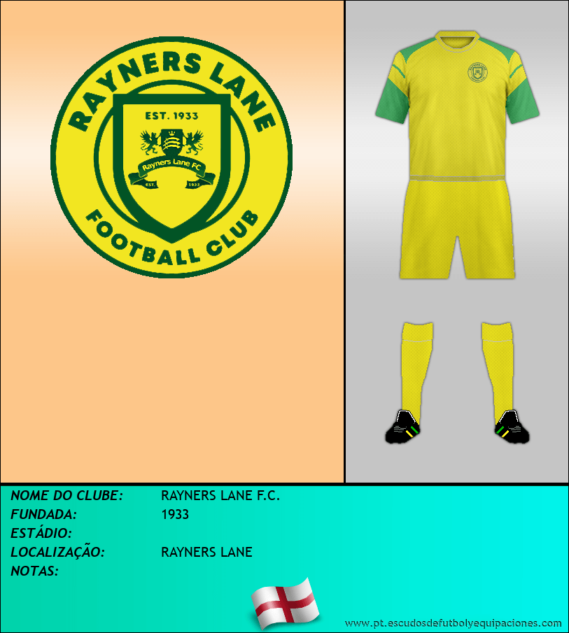 Escudo de RAYNERS LANE F.C.