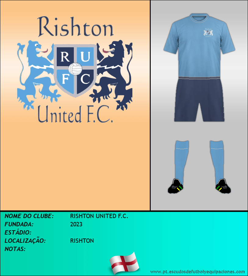 Escudo de RISHTON UNITED F.C.