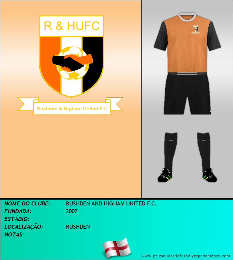 Escudo de RUSHDEN AND HIGHAM UNITED F.C.