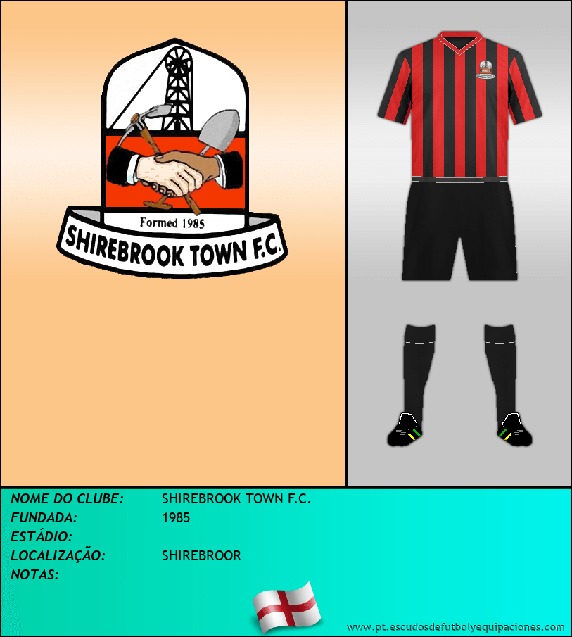 Escudo de SHIREBROOK TOWN F.C.