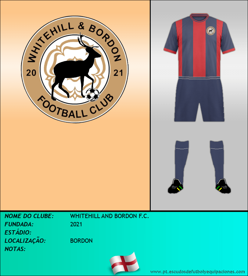 Escudo de WHITEHILL AND BORDON F.C.