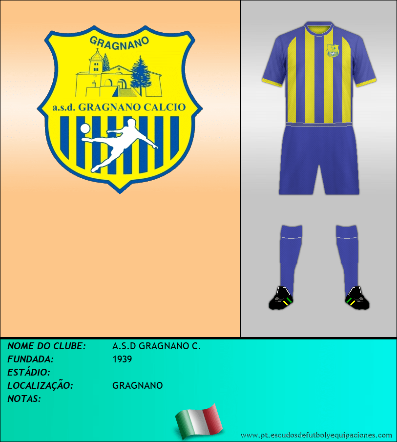 Escudo de A.S.D GRAGNANO C.